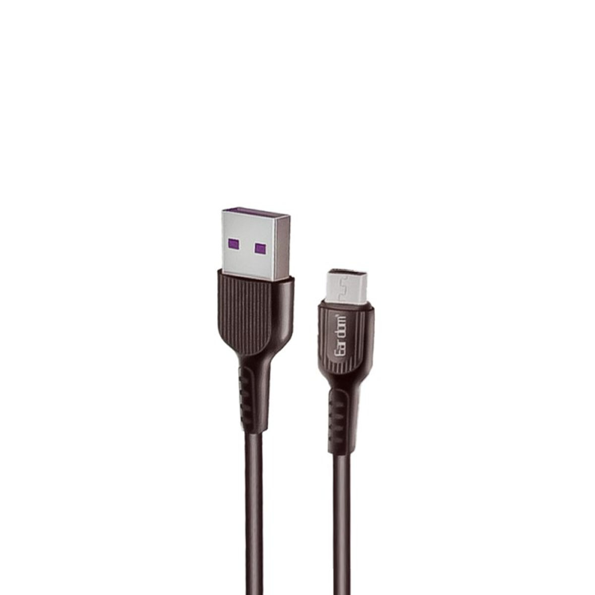 Кабель EARLDOM EC-085M Micro USB, 2.4A, длина 0.25 метра, цвет черный