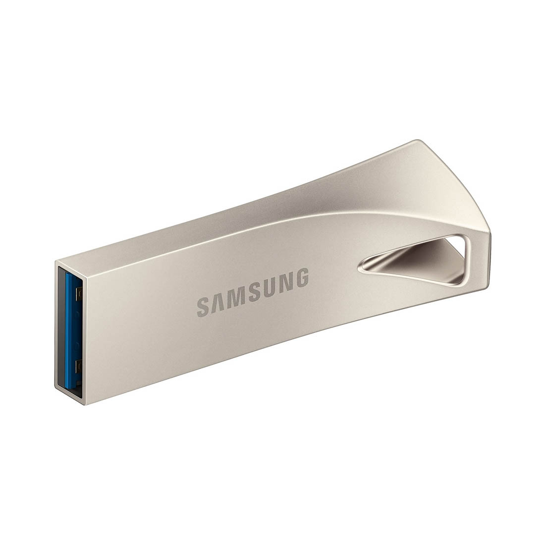 Флешка USB 3.1 64GB SAMSUNG BAR Plus, 300MB/s, цвет серебристый