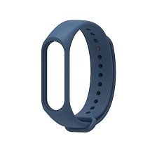 Ремешок на запястье, браслет для XIAOMI Mi Band 2, силикон, цвет темно синий