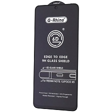 Защитное стекло 6D G-Rhino для XIAOMI Redmi Note 12, XIAOMI POCO X5 5G, INFINIX SMART 9, цвет окантовки черный Защитное стекло 6D G-Rhino для XIAOMI Redmi Note 12, XIAOMI POCO X5 5G, INFINIX SMART 9, цвет окантовки черный