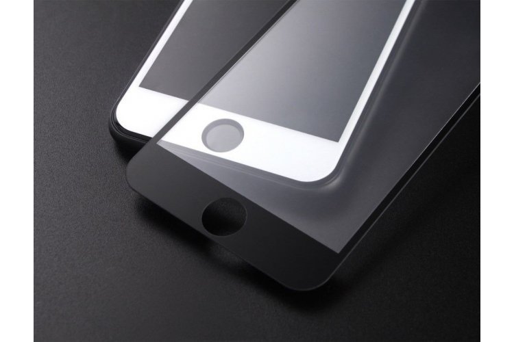 Защитное стекло MONARCH (PREMIUM) 3D МАТОВОЕ стекло для iPhone 6G / 6S (4.7") цвет белый.