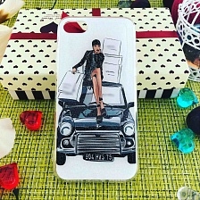 Чехол накладка для APPLE iPhone 7, 8, силикон, рисунок 904 HVS 75.