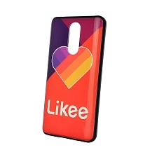 Чехол накладка для XIAOMI Redmi 8, силикон, рисунок Likee Red.