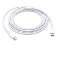 Кабель USB Type C на USB Type C, 240W, длина 2 метра, нейлон, цвет белый