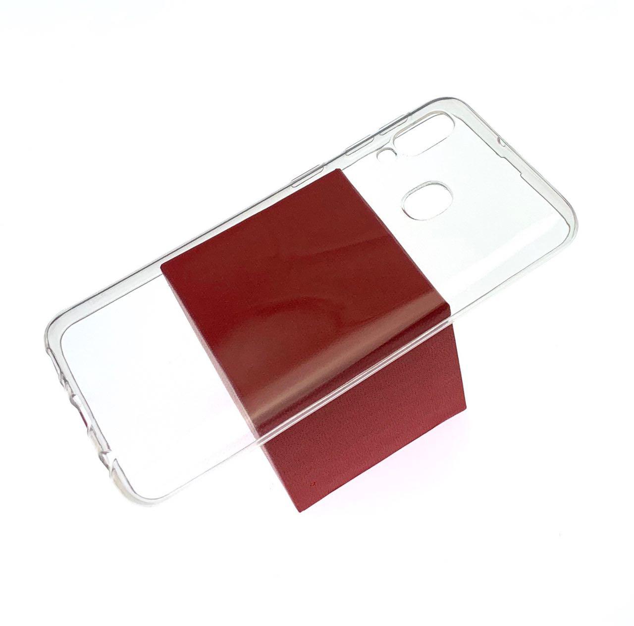 Чехол накладка TPU CASE для SAMSUNG Galaxy A40 (SM-A405), силикон, ультратонкий, цвет прозрачный.