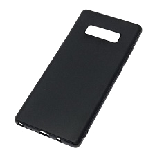 Чехол накладка для SAMSUNG Galaxy Note 8 (SM-N950), силикон, цвет черный