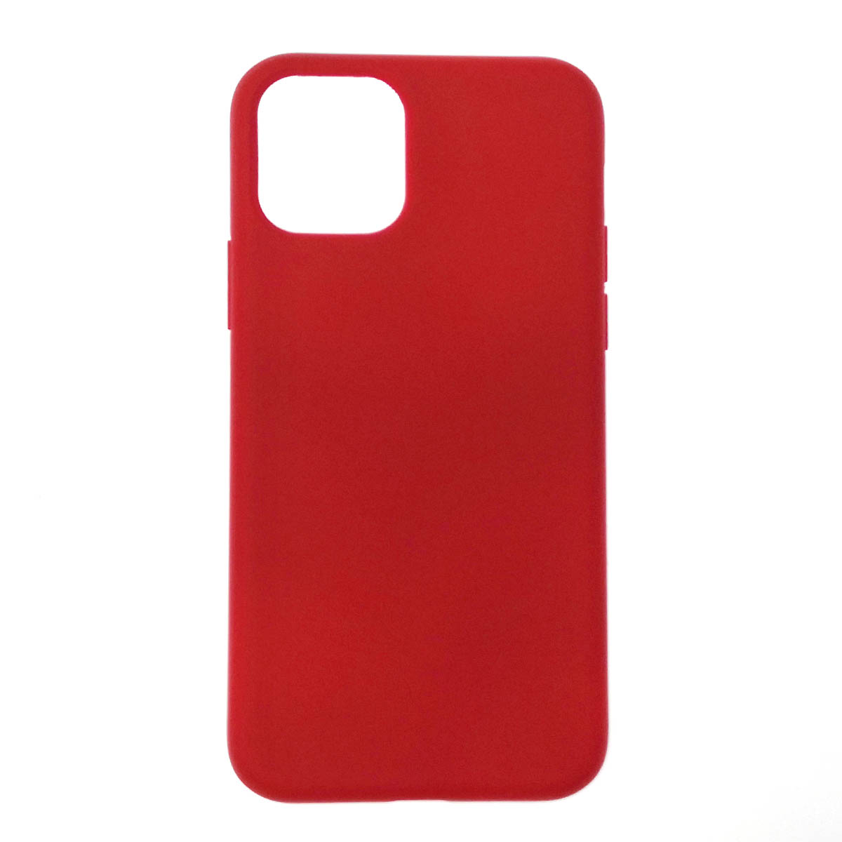 Чехол накладка Silicon Case для APPLE iPhone 11 Pro 2019, силикон, бархат, цвет красный