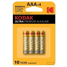 Батарейка KODAK ULTRA R03 AAA BL4 1.5V Батарейка KODAK ULTRA R03 AAA BL4 1.5V