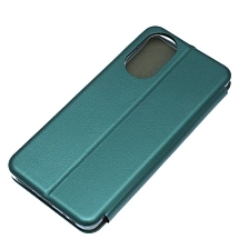 Чехол книжка STYLISH для REALME C67, экокожа, визитница, цвет темно зеленый Чехол книжка STYLISH для REALME C67, экокожа, визитница, цвет темно зеленый