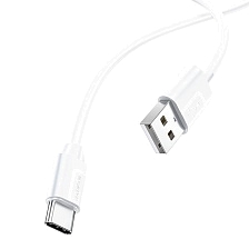 Кабель BOROFONE BX55 Harmony Micro USB, 2.4A, длина 1 метр, цвет белый