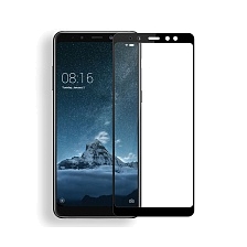 Защитное стекло для Samsung Galaxy A8 Plus 2018 (SM-A730), цвет окантовки черный Защитное стекло для Samsung Galaxy A8 Plus 2018 (SM-A730), цвет окантовки черный