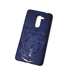 Чехол накладка для HUAWEI Honor 6X, силикон, рисунок тигр