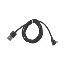 Кабель FLOVEME APPLE Lightning 8 pin, 2A, длина 1 метр, угловой коннектор, цвет черный Кабель FLOVEME APPLE Lightning 8 pin, 2A, длина 1 метр, угловой коннектор, цвет черный