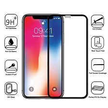 Защитное стекло Lito (премиальное качество) "5D" для APPLE iPhone MAX (6.5"), цвет канта чёрный. Защитное стекло Lito (премиальное качество) "5D" для APPLE iPhone MAX (6.5"), цвет канта чёрный.