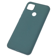 Чехол накладка SOFT TOUCH для XIAOMI Redmi 9C, Redmi 10A, силикон, матовый, цвет хвойный Чехол накладка SOFT TOUCH для XIAOMI Redmi 9C, Redmi 10A, силикон, матовый, цвет хвойный