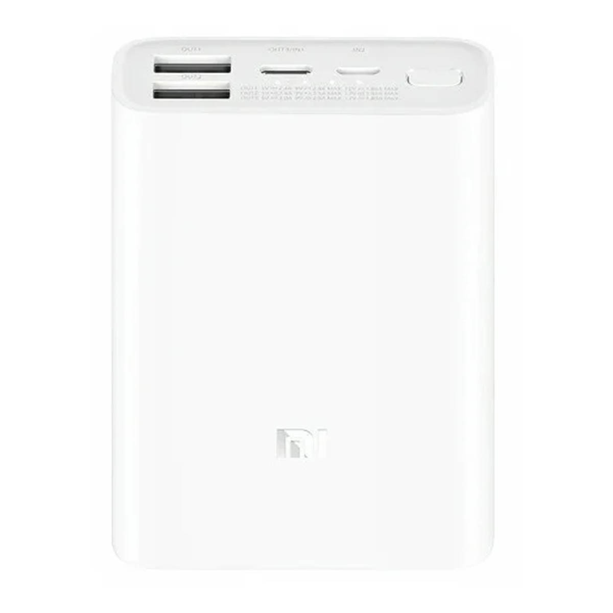 Внешний аккумулятор, Power Bank XIAOMI Mi Pocket Version, 10000mAh, цвет белый
