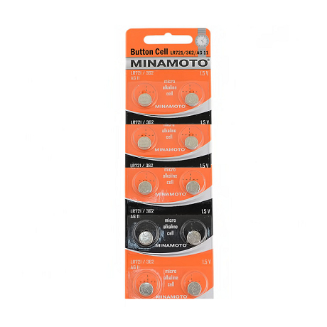 Батарейка Minamoto G11 /10BL (200).