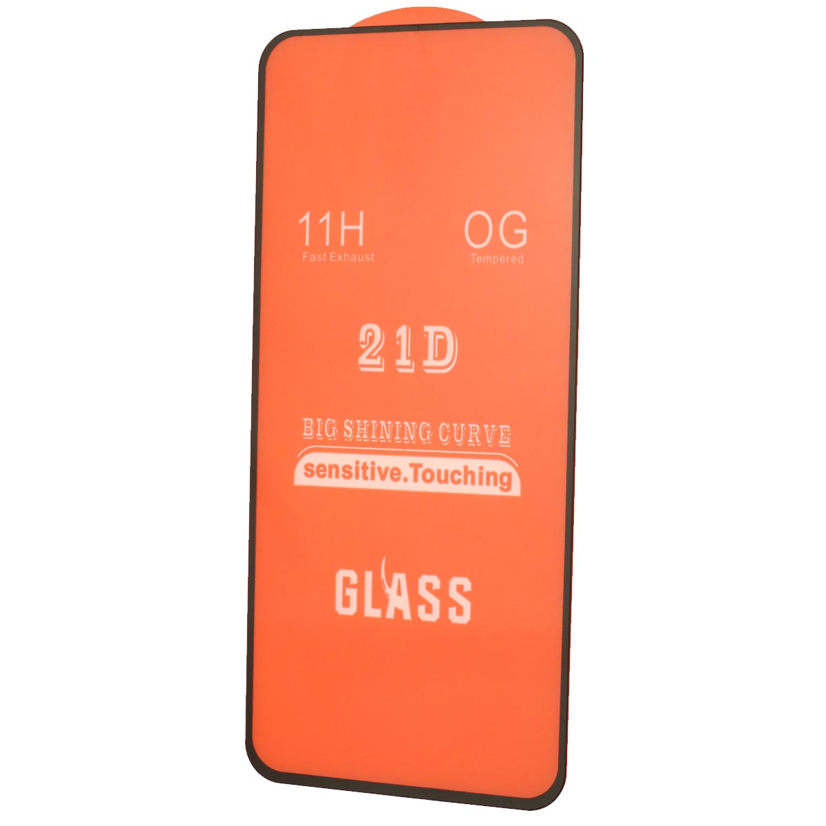 Защитное стекло 21D для SAMSUNG Galaxy A52 (SM-A525F), цвет окантовки черный