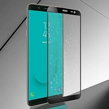 Защитное стекло 5D для SAMSUNG Galaxy A6 / J6 (2018) SM-J600 черный.