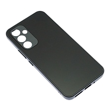 Чехол накладка для SAMSUNG Galaxy A54 5G, защита камеры, силикон, пластик, цвет черный