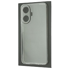 Чехол накладка для Realme C55, защита камеры, силикон, цвет прозрачный