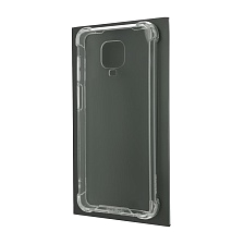 Чехол накладка Atouchbo Anti-Shock Kingkong для XIAOMI Redmi Note 9 Pro, Redmi Note 9S, силикон, противоударный, прозрачный.