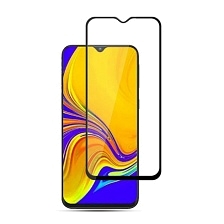 Защитное стекло "5D" GLASS FULL GLUE для SAMSUNG Galaxy A30 (SM-A305), A50 (SM-A505), M30 (SM-M305), A40s (SM-405), A50s (SM-A507), M21 (SM-215), цвет канта чёрный.