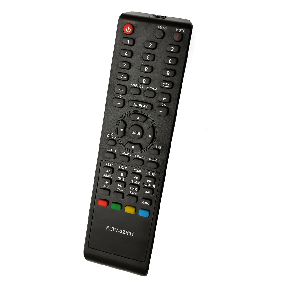 Пульт ДУ для телевизоров Akai LEA-24N20P, Fusion FLTV-22H11, SUPRA STV-LC3244WL, FLTV-19H11, FLTV-22H11, FLTV-24H11, цвет черный