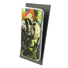 Чехол накладка для APPLE iPhone 6, iPhone 6G, iPhone 6S, силикон, глянцевый, рисунок Зеленый халк