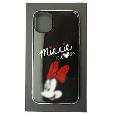 Чехол накладка для APPLE iPhone 11, силикон, рисунок Мышка love Чехол накладка для APPLE iPhone 11, силикон, рисунок Мышка love
