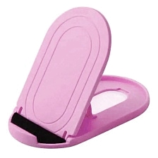 Настольная подставка, держатель Folding Stents для телефона, смартфона, цвет розовый