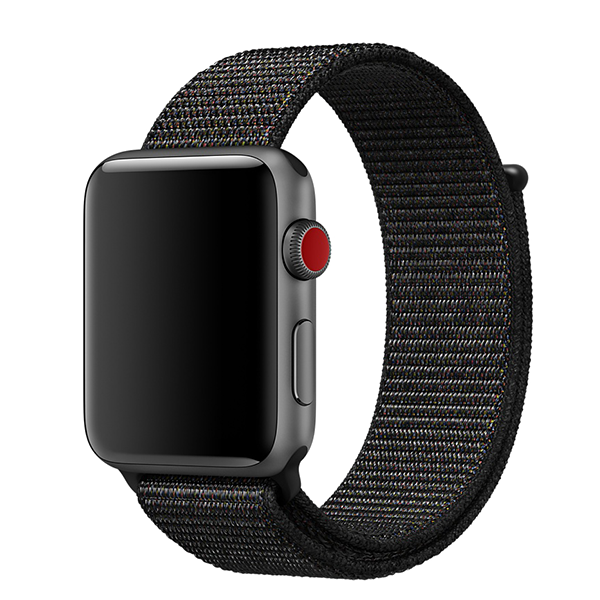 Ремешок для часов Apple Watch (38-40 мм), нейлон, цвет Cargo Khaki (17).