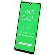 Защитное стекло 100D Ceramics для SAMSUNG Galaxy A31 (SM-A315), цвет окантовки черный Защитное стекло 100D Ceramics для SAMSUNG Galaxy A31 (SM-A315), цвет окантовки черный