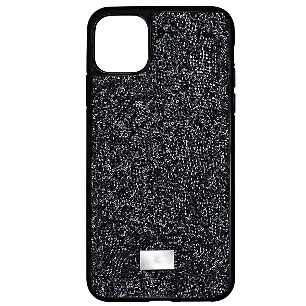 Чехол накладка для APPLE iPhone 11 Pro Max, стразы, цвет черный