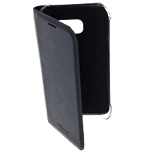 Чехол книжка Flip Wallet для SAMSUNG Galaxy S7 (SM-G930), цвет черный.