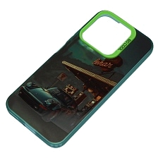 Чехол накладка для Honor X8b, Honor X8c, защита камеры, силикон, рисунок Порш 911