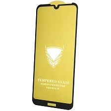 Защитное стекло KADOO для HUAWEI Y6 2019 (MRD-LX1F), Honor 8A (JAT-LX1), цвет окантовки черный Защитное стекло KADOO для HUAWEI Y6 2019 (MRD-LX1F), Honor 8A (JAT-LX1), цвет окантовки черный