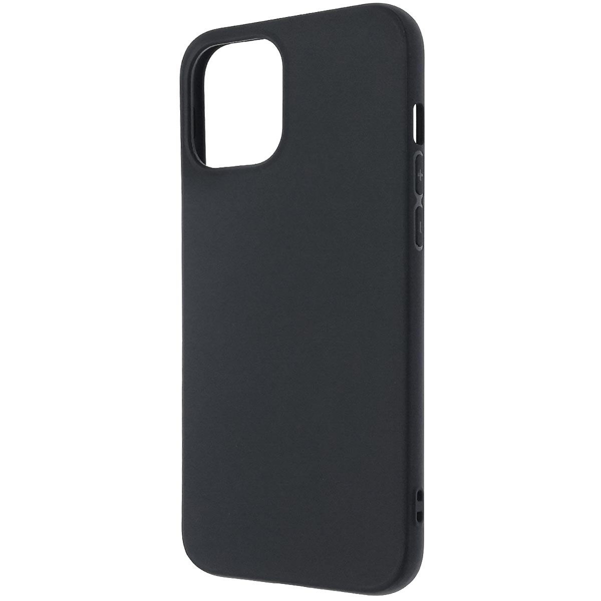 Чехол накладка для APPLE iPhone 12 Pro MAX (6.7"), силикон, цвет черный