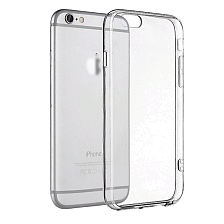 Чехол накладка TPU CASE для APPLE iPhone 6, 6G, 6S, силикон, прозрачный.