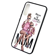 Чехол накладка для XIAOMI MI A3, MI CC9E, силикон, рисунок Mama of Drama | РЕТРО