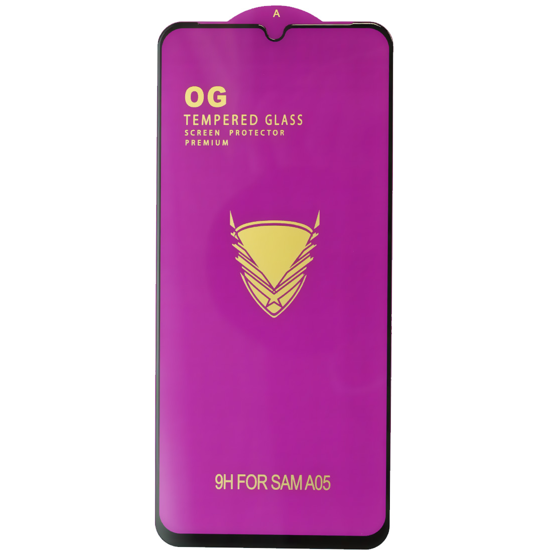 Защитное стекло OG для SAMSUNG Galaxy A05, A05S, цвет окантовки черный Защитное стекло OG для SAMSUNG Galaxy A05, A05S, цвет окантовки черный