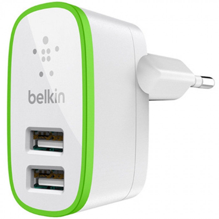 СЗУ Belkin (2A/2USB), цвет белый.