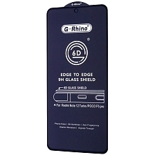 Защитное стекло 6D G-Rhino для XIAOMI POCO F5 Pro, цвет окантовки черный Защитное стекло 6D G-Rhino для XIAOMI POCO F5 Pro, цвет окантовки черный