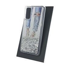 Чехол накладка TransFusion для SAMSUNG Galaxy S20 (SM-G980), силикон, переливашка, рисунок VOGUE.