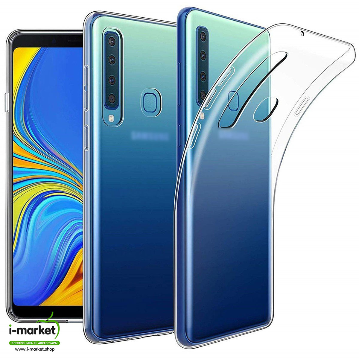 Чехол накладка TPU CASE для SAMSUNG Galaxy A9 2018 (SM-A920), силикон,  ультратонкий, цвет прозрачный