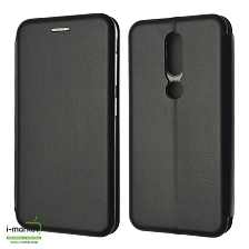 Чехол книжка STYLISH для NOKIA 4.2 (TA-1157), экокожа, визитница, цвет черный