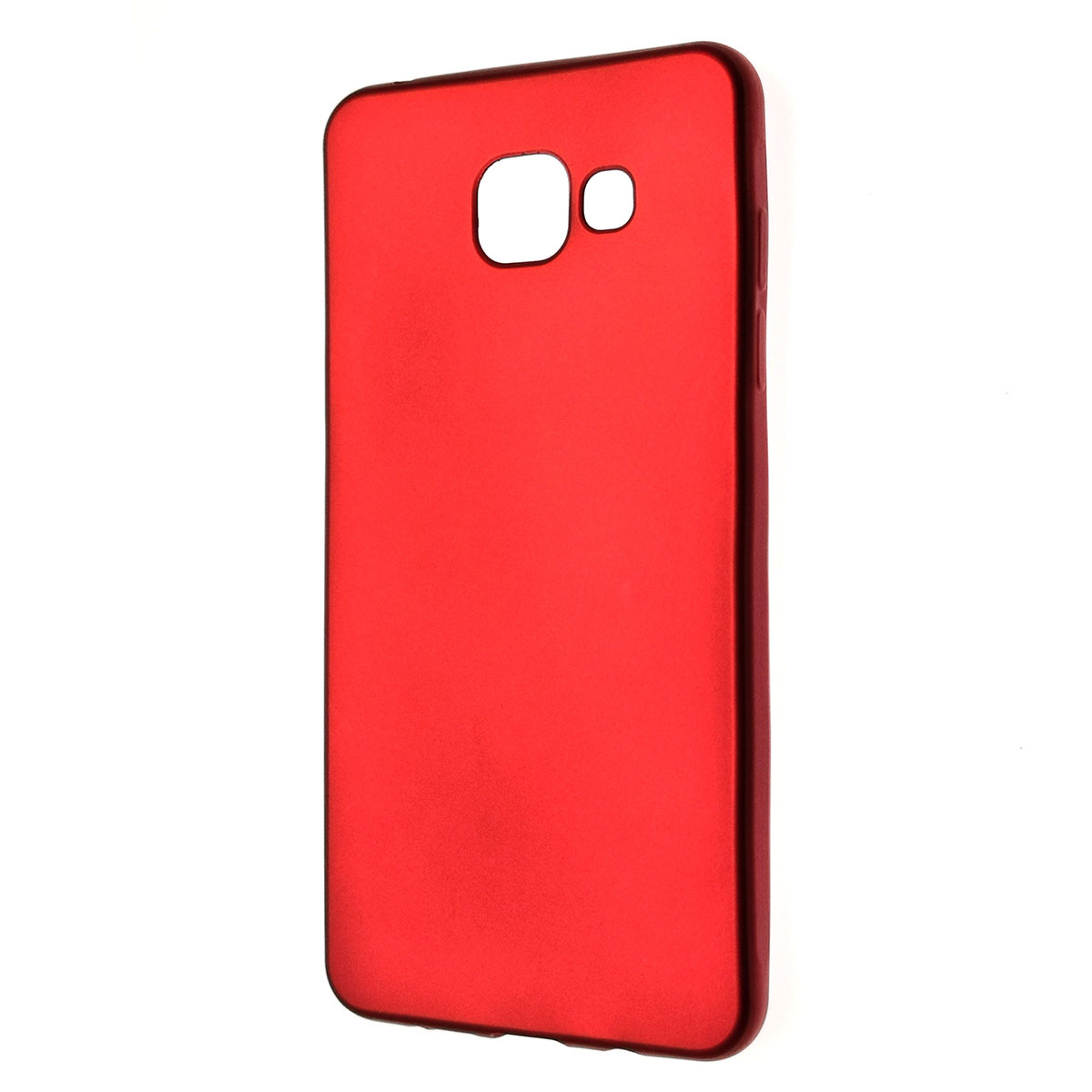 Чехол накладка J-Case THIN для SAMSUNG Galaxy A5 2016, силикон, цвет красный.