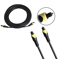 Оптический аудио кабель MRM (TOS) 10м, цвет черный