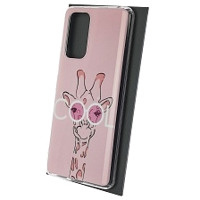 Чехол накладка для XIAOMI Redmi Note 10 Pro, силикон, рисунок Жираф Cool