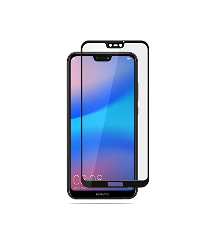 Защитное стекло 5D Full Glass /полный экран, упак-картон/ для Huawei P20-PRO/P20-plus черный.